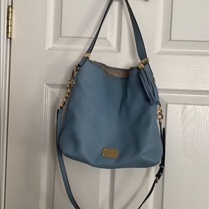 Light blue Michael Kors satchel